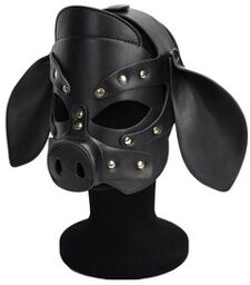 Masque Pig Grox Noir