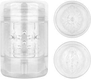 Masturbateur double face (vaginal et anal)