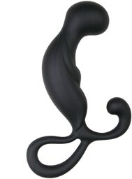 Masseur de prostate incurvé - Noir