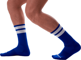Chaussettes Gym Socks Bleu-Blanc