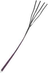 Fouet Bull Whip 90 cm en cuir fin pour sensations précises