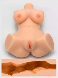 Masturbateur Buste Ultra Réaliste Alicia Pro Elite Chair rose