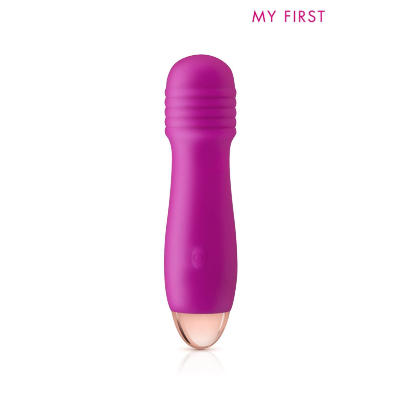 Vibromasseur rechargeable Joystick rose