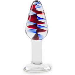 Plug anal en verre Carousel