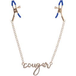 Cougar Pince à Tétons avec Pendentif