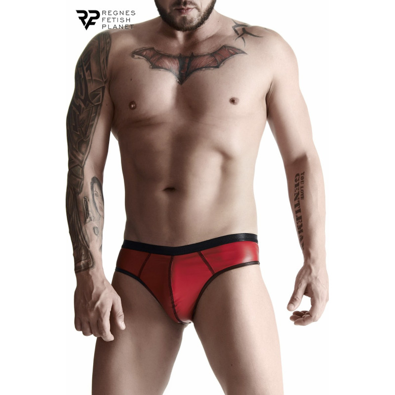 Slip rouge wetlook