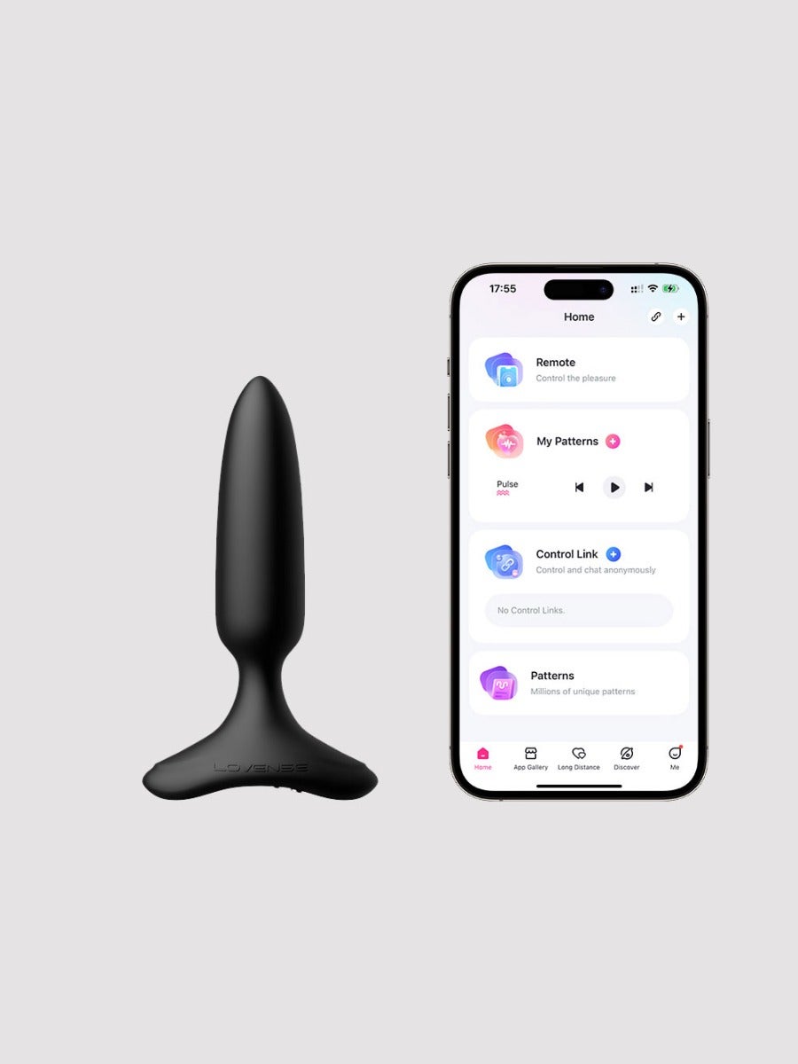 Plug anal vibrant connecté Lovense Hush 2 S