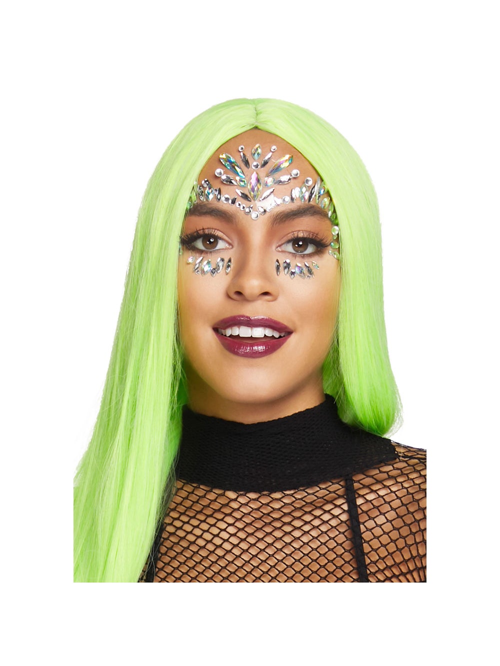 Bijoux Visage Adhésifs EYE018 Iris Brillants