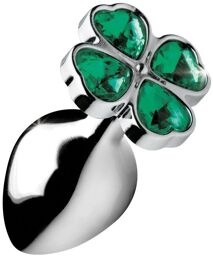 Booty Sparks - Plug anal Lucky Clover - Vert moyen