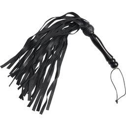 Impact Martinet en Cuir avec Poignée en Bois