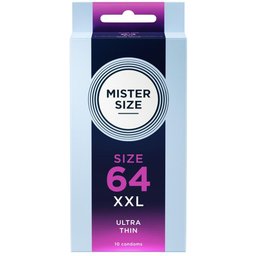 MISTER.SIZE - XXL Préservatifs Ultra Fins - 10 Pièces