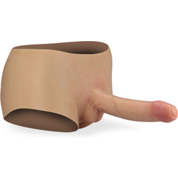 Gode ceinture seconde peau avec prépuce 20,0cm Adonis