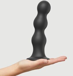Plug Noir Dildo Balls Taille XXL