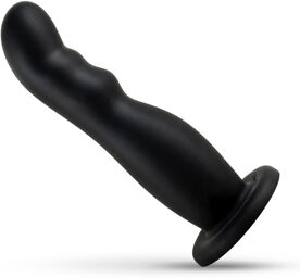 Dildo en silicone doux avec base pour stimulation ciblée
