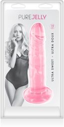 Gode dong jelly rose ventouse 18cm