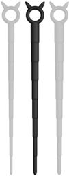 Tige d'urètre en silicone Diablo M 25 cm - Diamètre 5 à 12mm