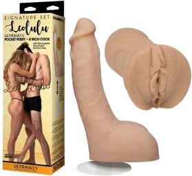 Kit Gode & Masturbateur Leolulu Signature Set Beige