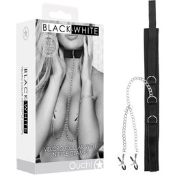 Collier Velcro avec Pinces à Seins