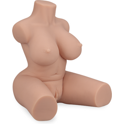 Buste sexuel masturbateur articulé en TPE Amélia 3,8kg