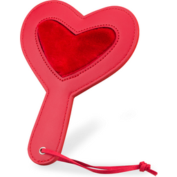 Paddle cœur avec fourrure synthétique