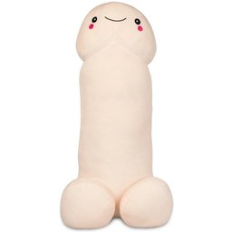 Peluche de Pénis avec Visage Souriant - 60 cm