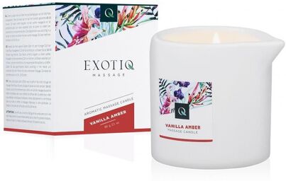 Bougie de massage ambre à la vanille - 60 g