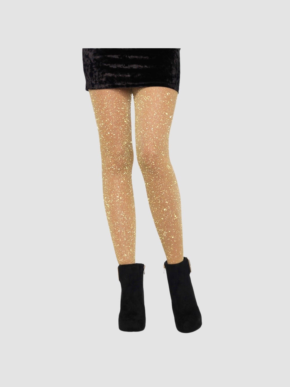 Collant paillettes Marsha doré