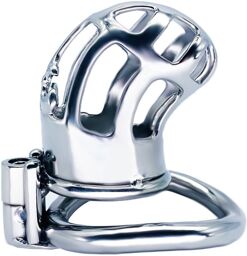 Cage de chasteté en métal Royal Steel 7 x 3cm