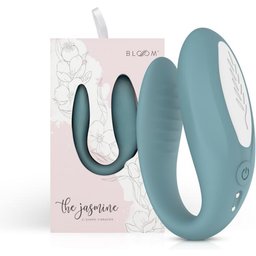 - The Jasmine Vibromasseur en forme de C - Vert