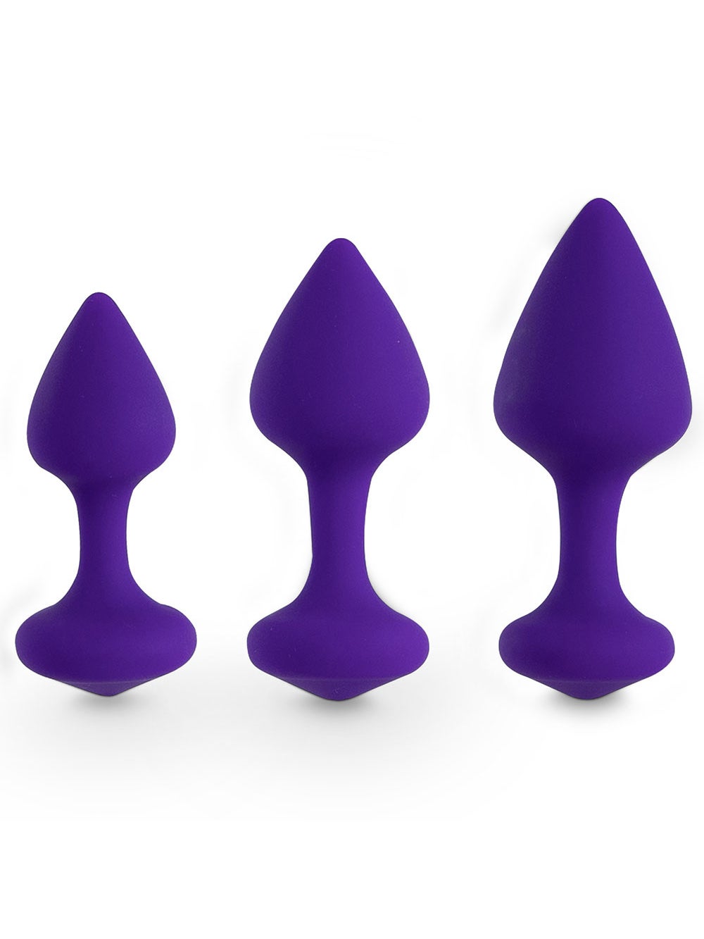 Kit de 3 Plugs Anal Bibi