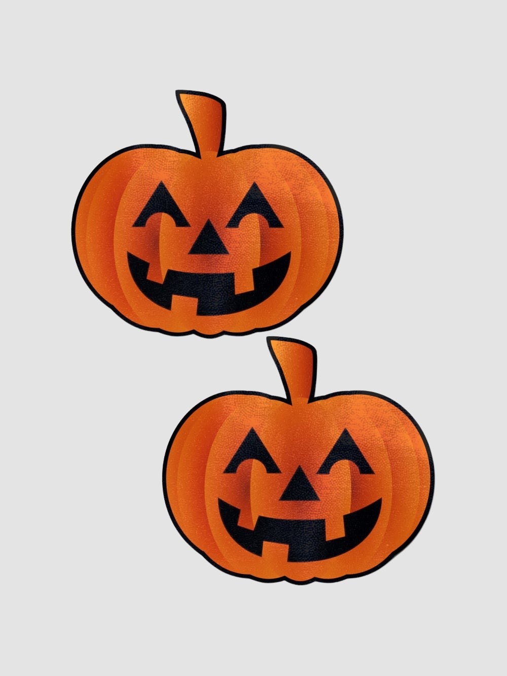 Caches-Tétons Citrouille Halloween