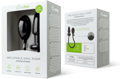 Plug anal gonflable pour une stimulation contrôlée