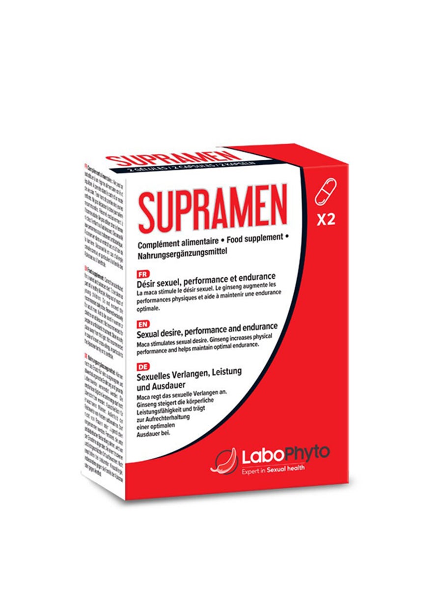Aphrodisiaque homme Supramen 2 gélules