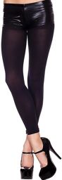 Legging noir opaque - MH35797BLK Noir