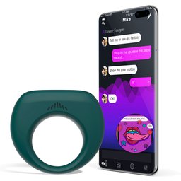 Anneau Cockring Vibrant Connecté Dante 2