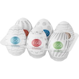 Egg Standard Masturbateurs Pack de 6