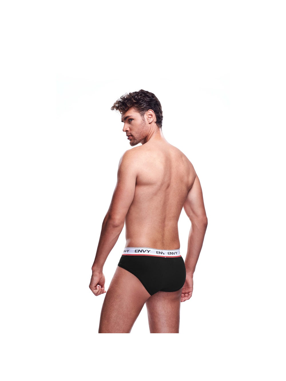 Slip Maille Noir