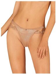 String Maillot de Bain Filipines Or Doré