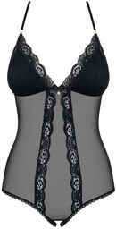 Body Ouvert 841-TED-1 Noir