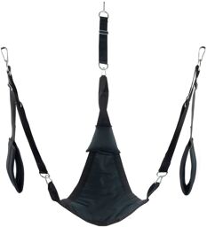 Sling en tissu Triangle - Set complet Noir