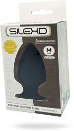 Plug Anal M - Ø 5,7 cm Noir Double Densité