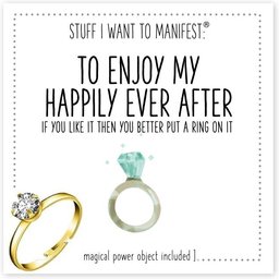 - For Someone To Put A Ring On It