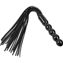 Fouet en Cuir avec Manche en Bois 56 cm