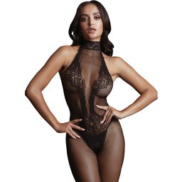 Catsuit Fishnet and Lace