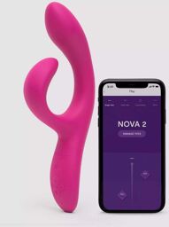 Vibromasseur Rabbit Connecté We-Nova 2 Rose