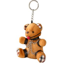 Porte-clés Ours en Peluche Bâillonné