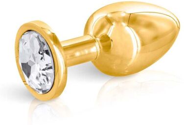 Plug Anal Aluminium Bijou Angel M Doré