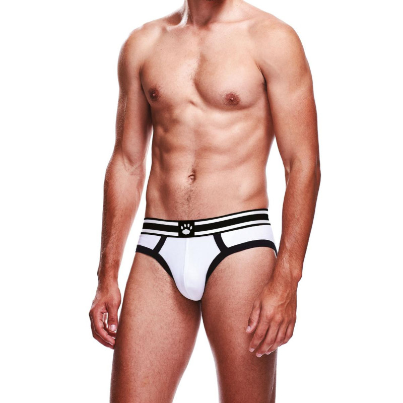 Slip blanc et noir