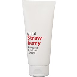 Lubrifiant Aromatisé à la Fraise de 100 ml