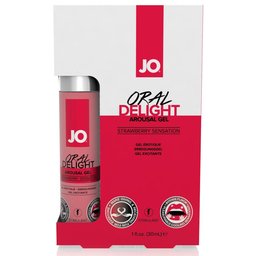 JO - Gel stimulant pour clitoris saveur fraise - 30 ml